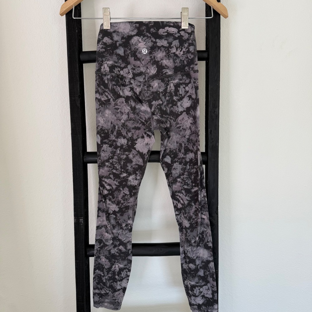 Lululemon Align High Rise Floral Print Leggings Women Size 2